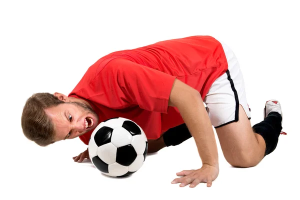 Jogador de futebol — Fotografia de Stock