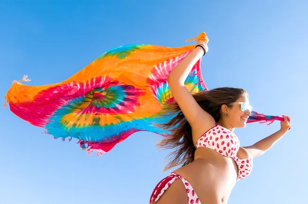 Chica feliz — Foto de Stock