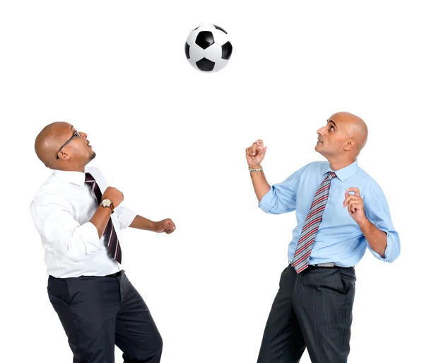 Miłośnicy piłki nożnej — Zdjęcie stockowe