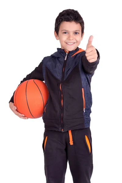 Jogador de basquetebol — Fotografia de Stock