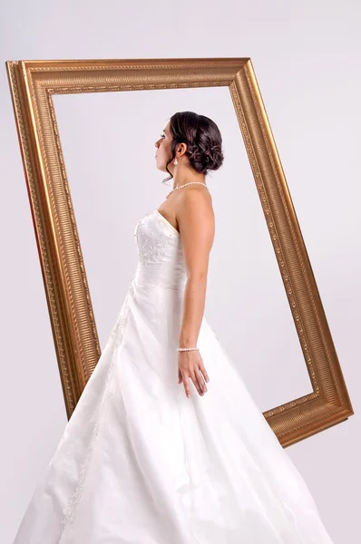 Ritratto sposa — Foto Stock