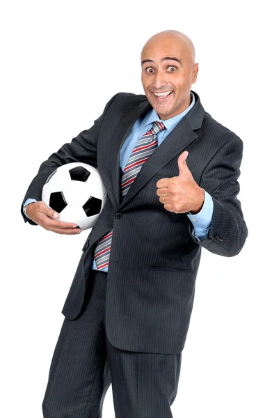 Fotboll supporter — Stockfoto