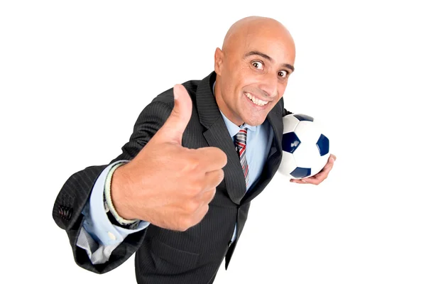 Football supporter — Stock Photo, Image