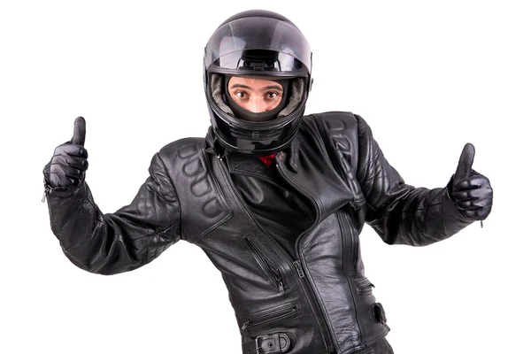 Biker Stock Image