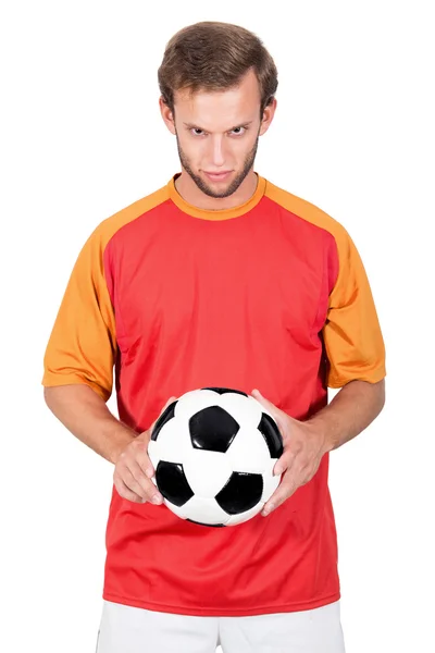 Jogador de futebol — Fotografia de Stock