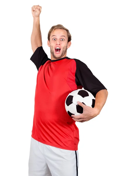 Voetballer — Stockfoto