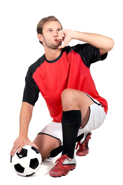 Voetballer — Stockfoto