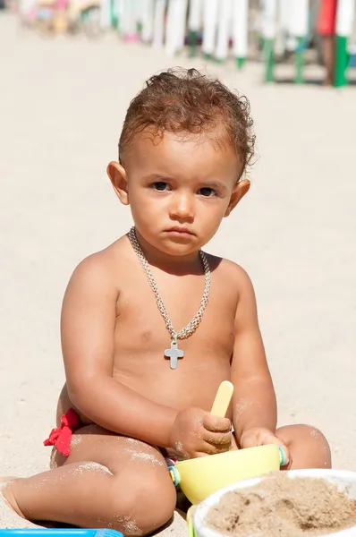 浜の赤ちゃん — ストック写真