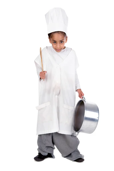 Jonge chef-kok — Stockfoto