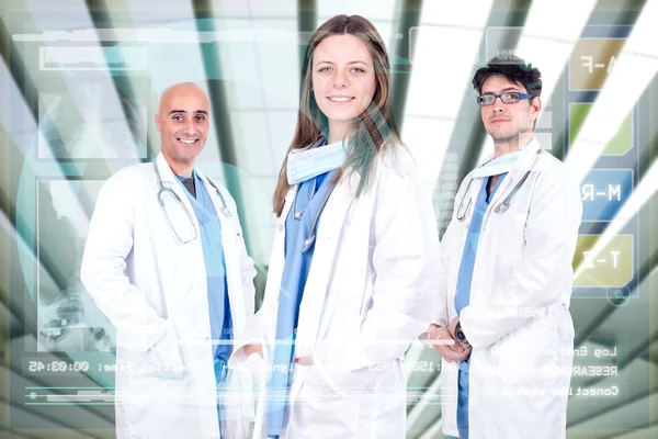 Equipe di medici — Foto Stock