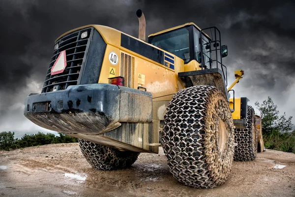 Baumaschine — Stockfoto