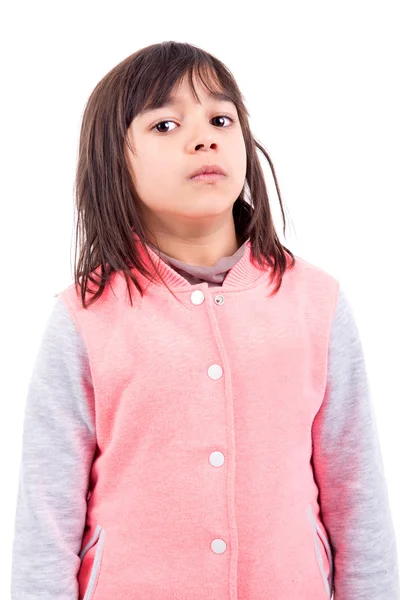 Girl making Funny  faces — Stock Photo, Image