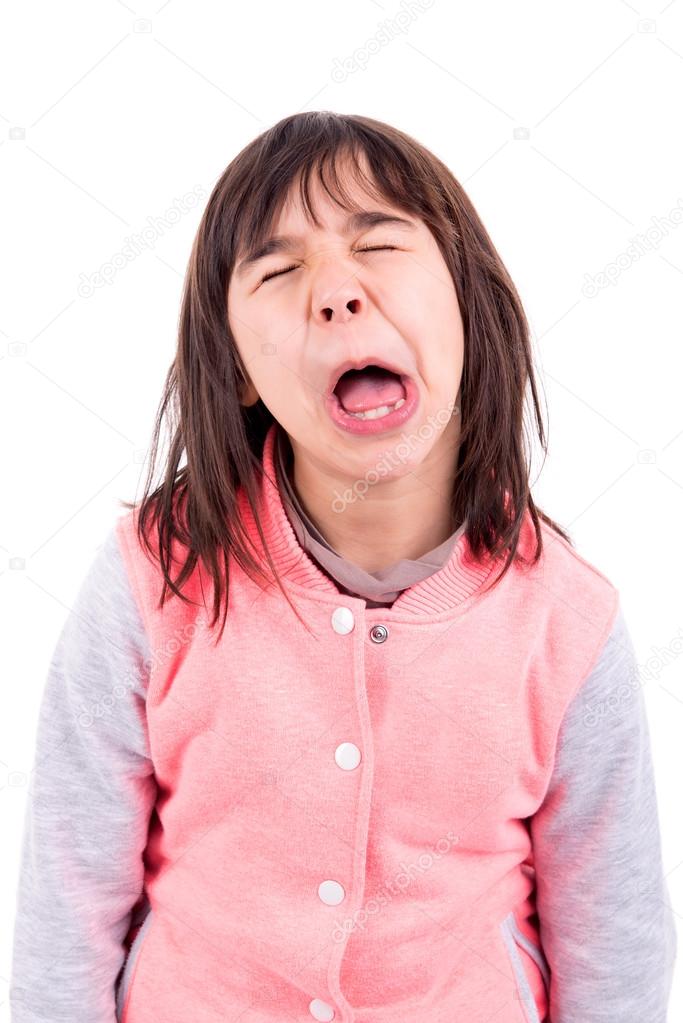 Girl making Funny faces Stock Photo by ©luislouro 46743129