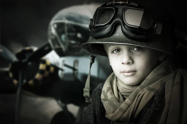 Jeune soldat — Photo