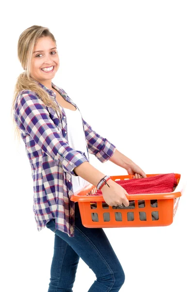 Laundry at home — Stock Photo, Image