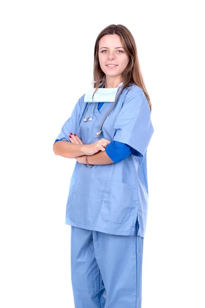 Belle femme médecin — Photo