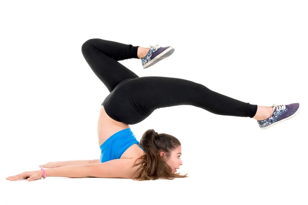 Ragazza Stretching — Foto Stock