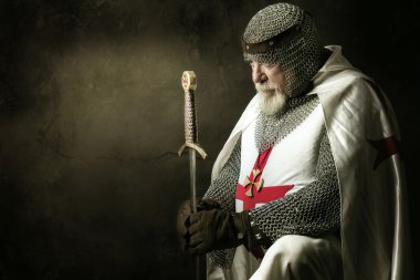 Templar knight clipart