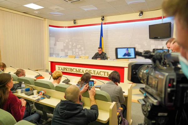 2022年2月 乌克兰哈尔科夫 国家安全与防卫委员会秘书Oleksiy Danilov — 图库照片