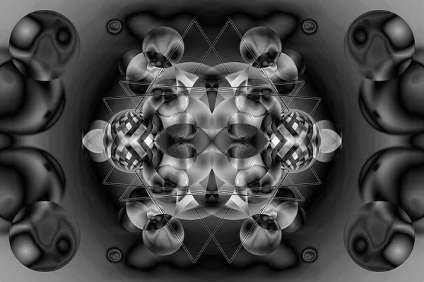 Geometrisch Abstract Patroon Kunstwerk Modern Grafisch Ontwerp Behang Achtergrond Abstracte — Stockfoto