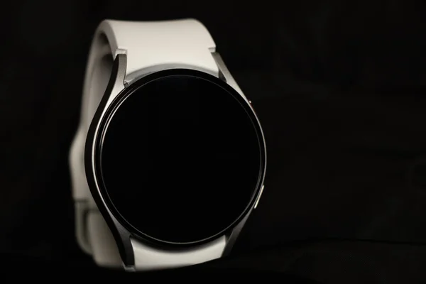 Ukrayna Dnipro 2021 Samsung Galaxy Akıllı Saat Samsung Uygulamalı Cep — Stok fotoğraf