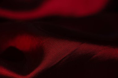 arkaplan için kırmızı ipek kumaş dalgası, kırmızı arkaplan