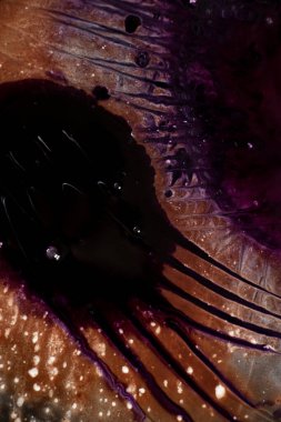 beyaz, mor ve kahverengi boyalar karışık, soyut tablolar pürüzsüz geçişler ve eğimlerle, sanat eserleri, resim