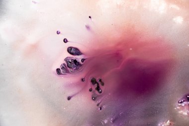 beyaz, mor ve kahverengi boyalar karışık, soyut tablolar pürüzsüz geçişler ve eğimlerle, sanat eserleri, resim