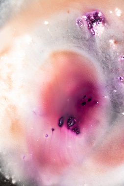 beyaz, mor ve kahverengi boyalar karışık, soyut tablolar pürüzsüz geçişler ve eğimlerle, sanat eserleri, resim