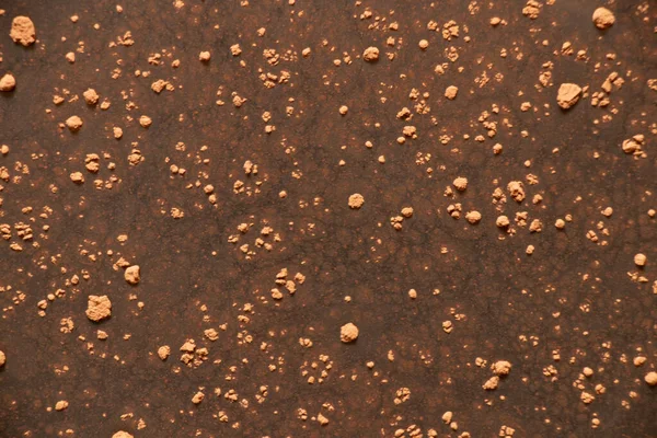 Cocoa Powder Background Brown Cocoa Background — Foto Stock