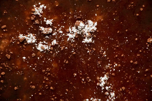 Cacao Polvo Para Fondo Fondo Cacao Marrón — Foto de Stock