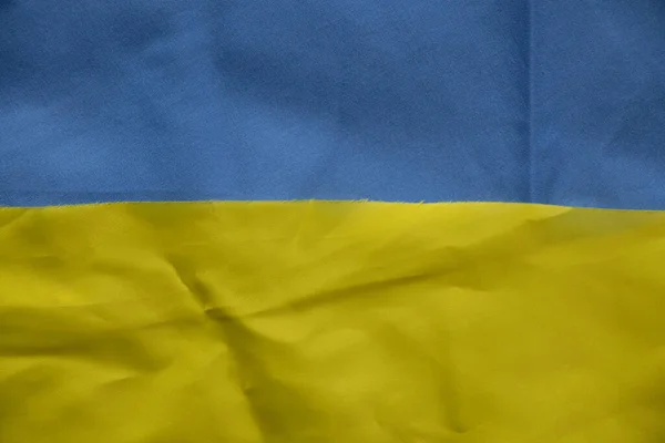 Жовто Синій Національний Прапор України Фон Зупинка Війни Миру Україні — стокове фото