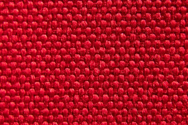 Красная Ткань Фона Ткань Фоновой Макрофотографии — стоковое фото