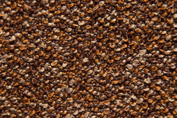 Puha barna szövet, mint egy háttér makrofotó, szövet, mint egy példa a bútorok — Stock Fotó