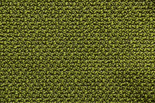 Zelená Tkanina Jako Pozadí Koberec Zblízka Zelené Pozadí — Stock fotografie