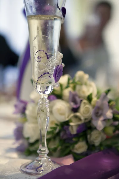 Düğün şarap cam Telifsiz Stok Imajlar