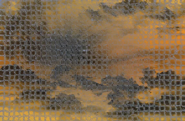 soyut zehirli gökyüzü