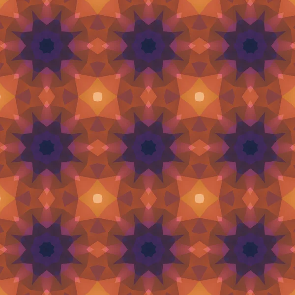 万華鏡抽象的なカラフルなパターン — ストックベクタ