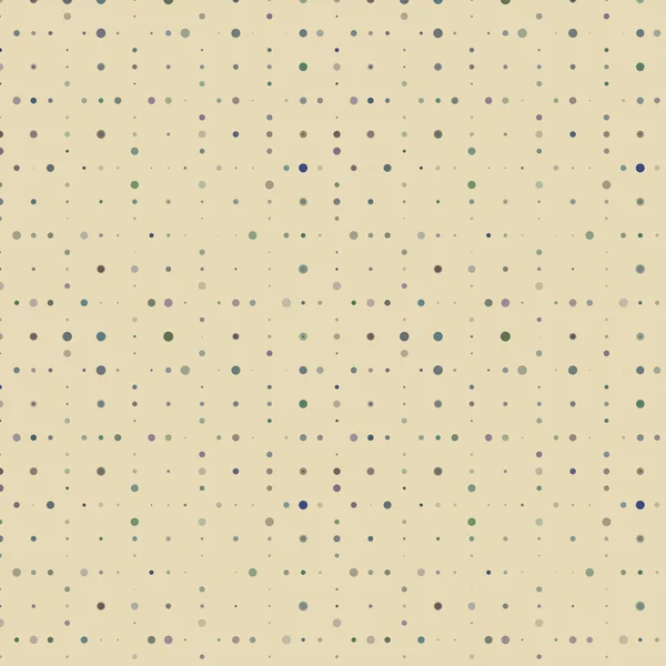 Beige dot patroon. vector achtergrond. — Stockvector