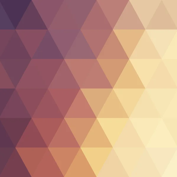 Viola arancione sfondo triangolare . — Vettoriale Stock
