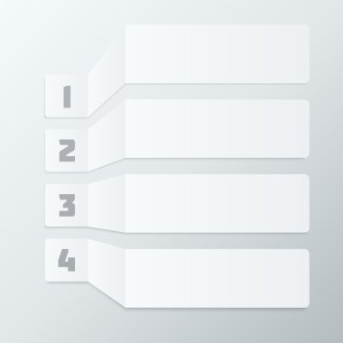 ışık gri adımları infographics elemanları