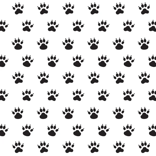 Traces of Dog. — Stock Vector