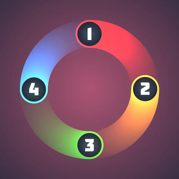 Colorful Shiny Infographic Elements. Stock Vector by ©mastaka 29068113