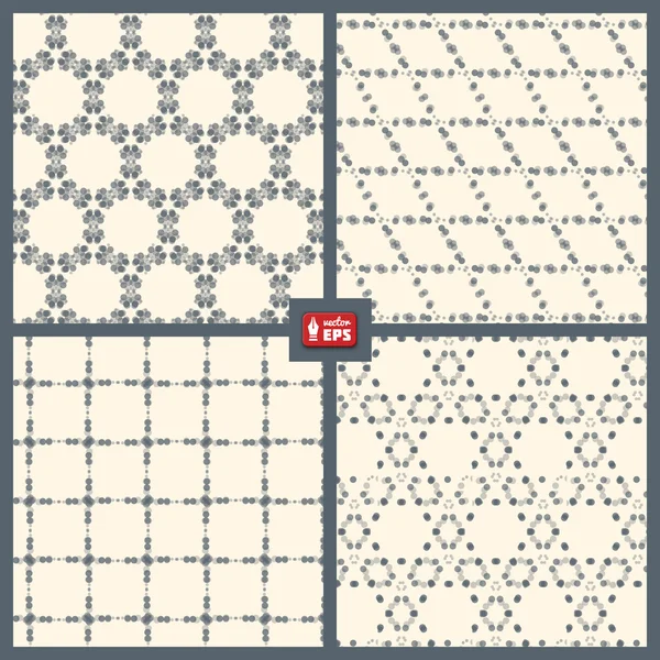 Noktalı desenleri kümesi. — Ücretsiz Stok Fotoğraf