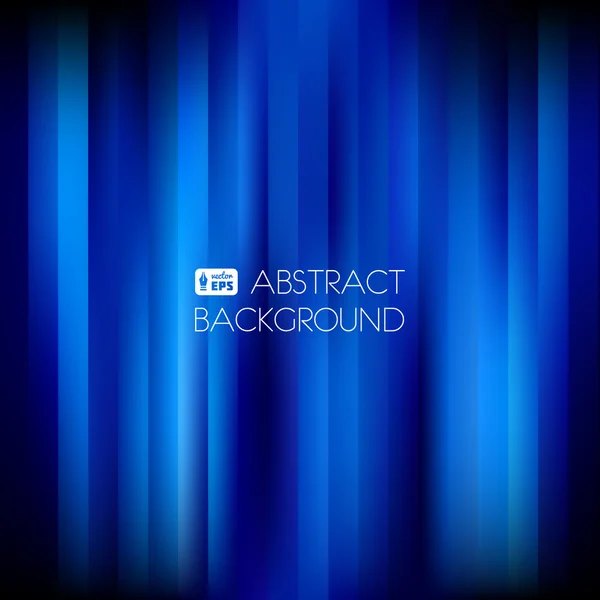 Blue Abstract Striped Background. — Stock Vector