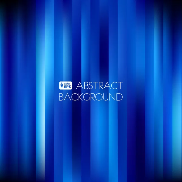 Blue Abstract Striped Background. — Stock Vector