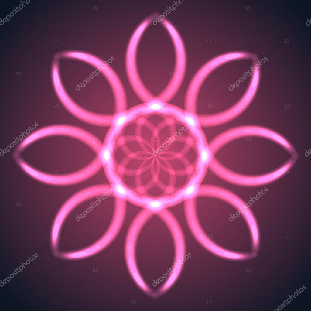 抽象霓虹花 免费图库图片 C Mastaka 抽象霓虹花 免费图库图片 C Mastaka