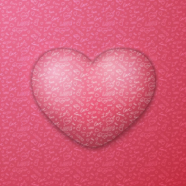 Valentines kaart — Stockvector