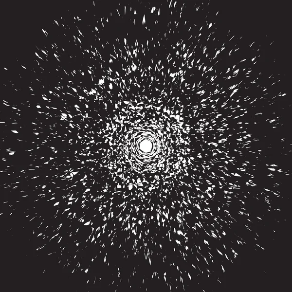Черно-белый абстрактный психоделический фон — стоковое фото
