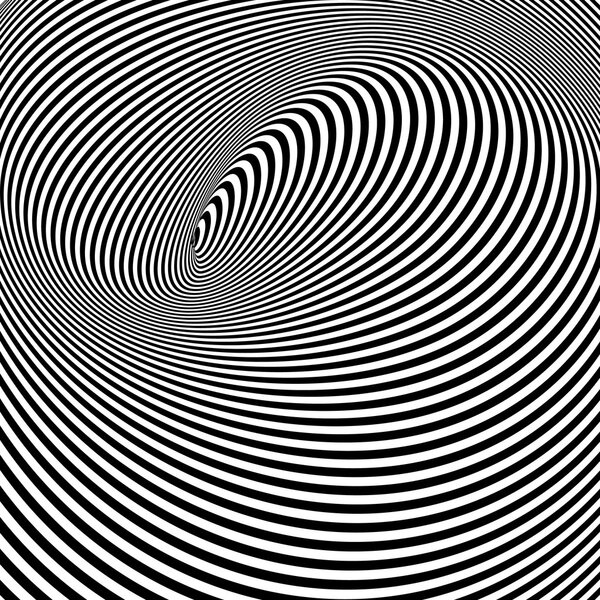 Black and White Opt Art Background